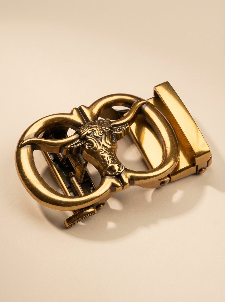 CHROME PLATED MAGNETIC BUCKLE