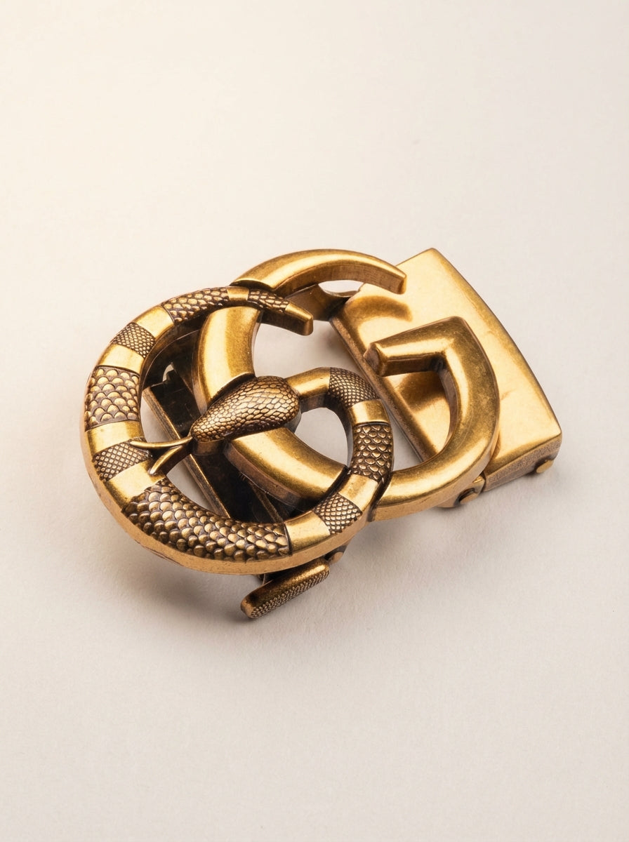 CHROME PLATED MAGNETIC BUCKLE