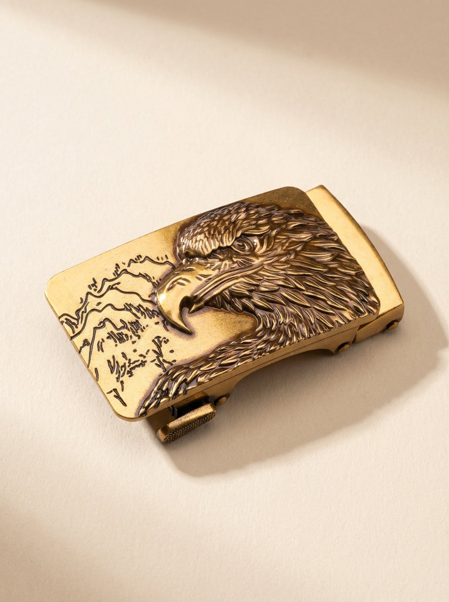 CHROME PLATED MAGNETIC BUCKLE