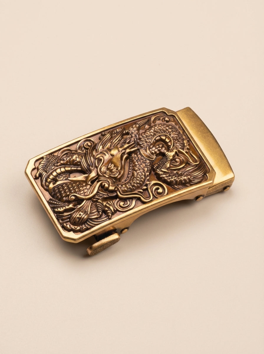 CHROME PLATED MAGNETIC BUCKLE
