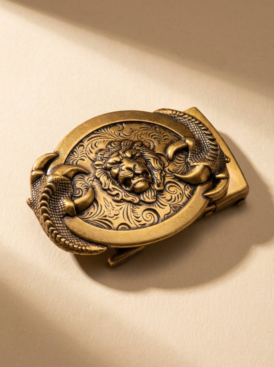 CHROME PLATED MAGNETIC BUCKLE
