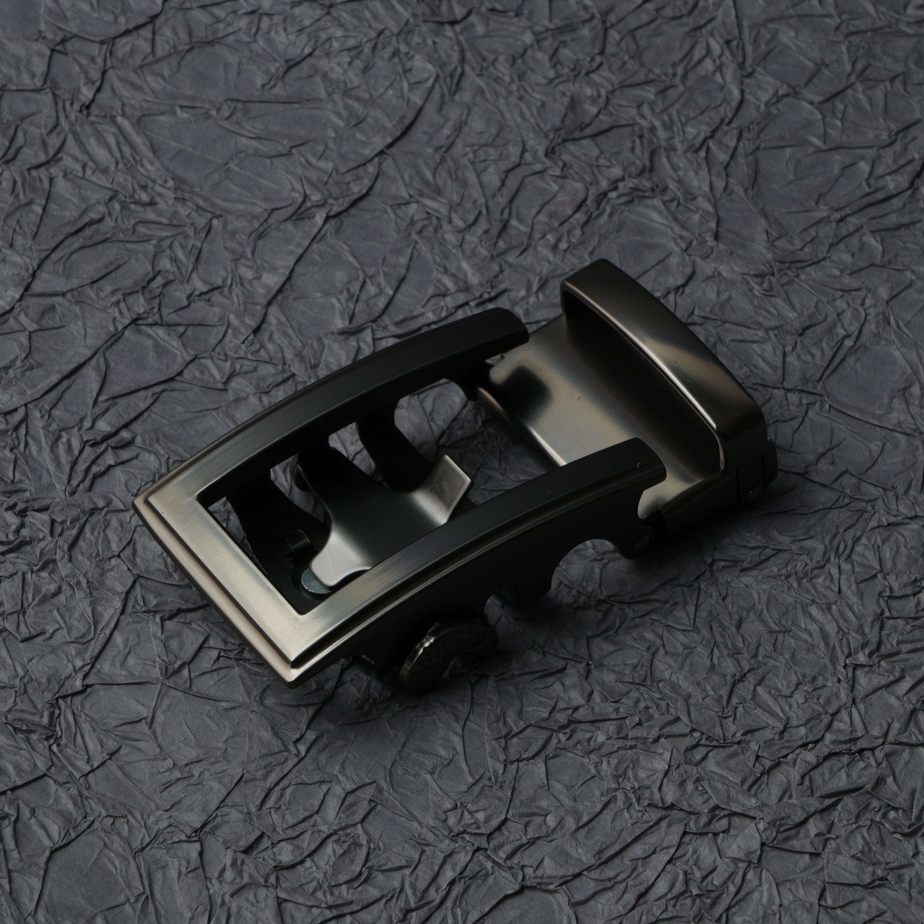 TORTOISE CRACK VEGETABLE TANNED 100% LEATHER BELT WITH CLASSIC BUCKLE alt