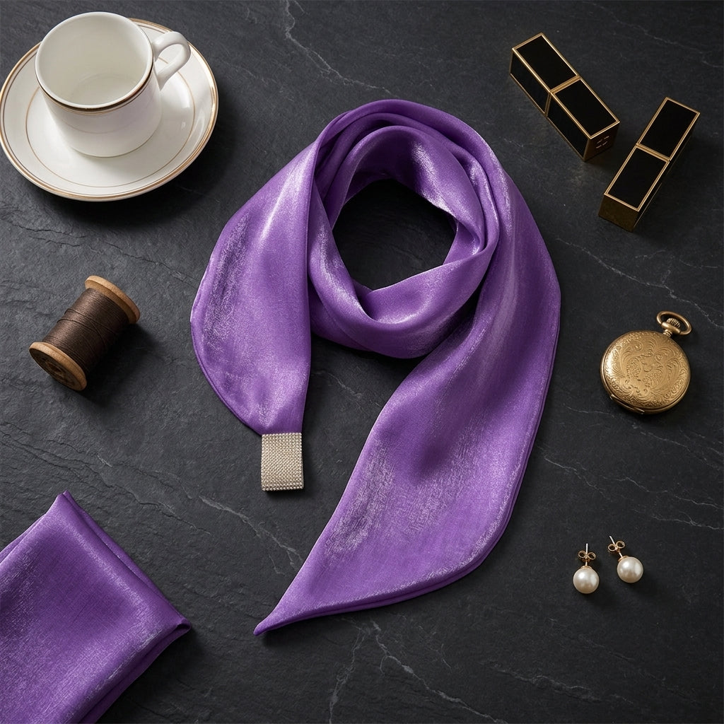 Luxury Printed Loop Scarf - LOOP SCARF 13 * 76 CMS