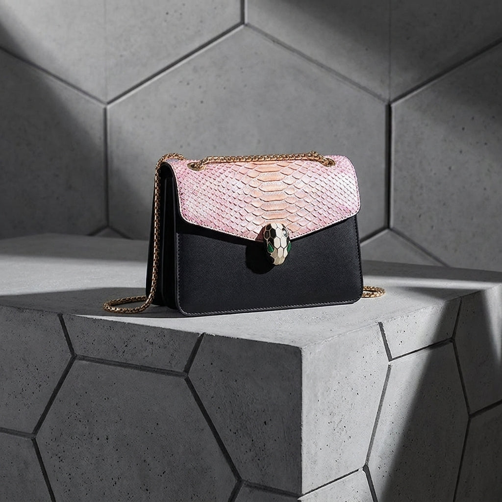 Textured Faux Leather Crossbody Handbag
