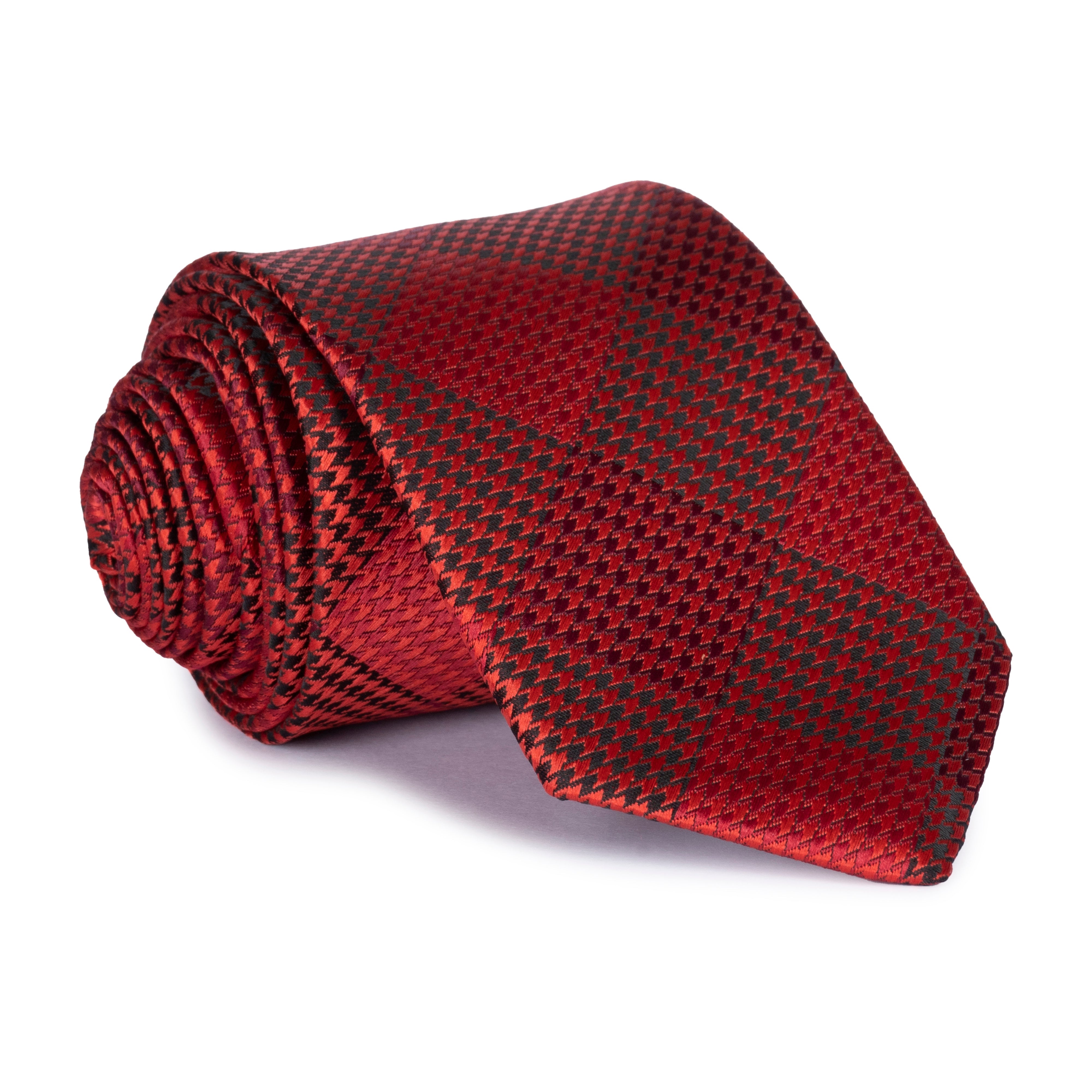 GEOMETRIC SILK NECKTIE alt