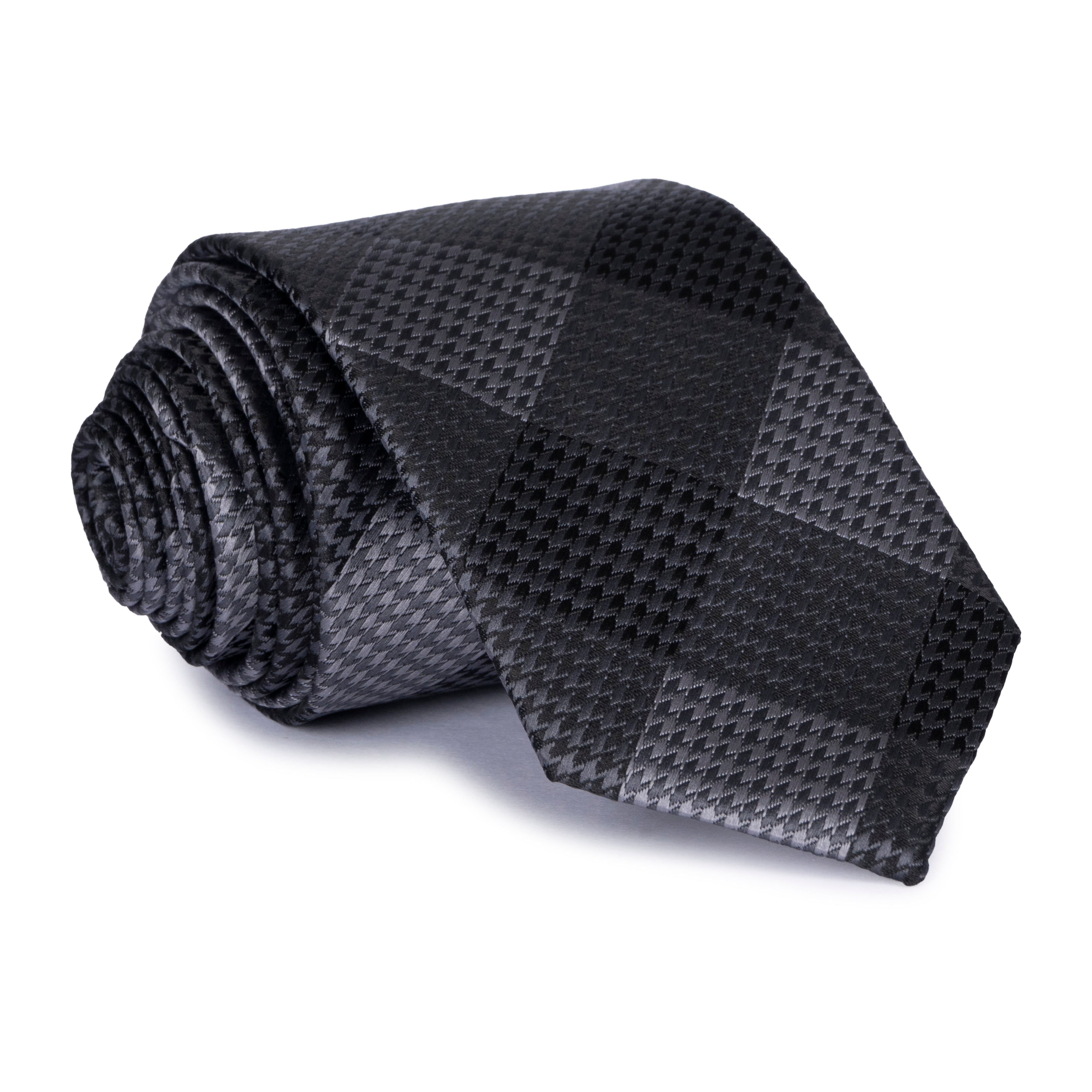 GEOMETRIC SILK NECKTIE alt