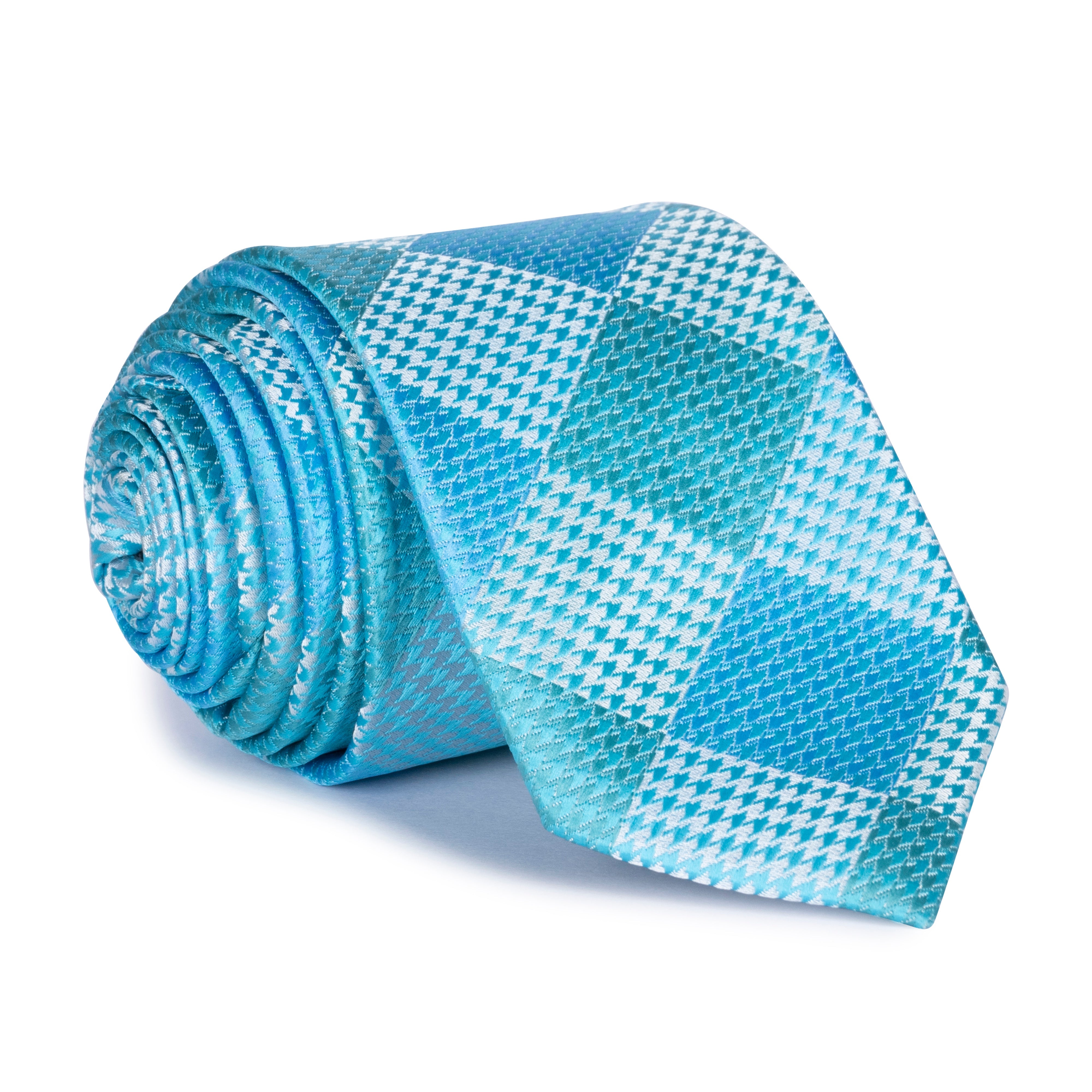 GEOMETRIC SILK NECKTIE alt