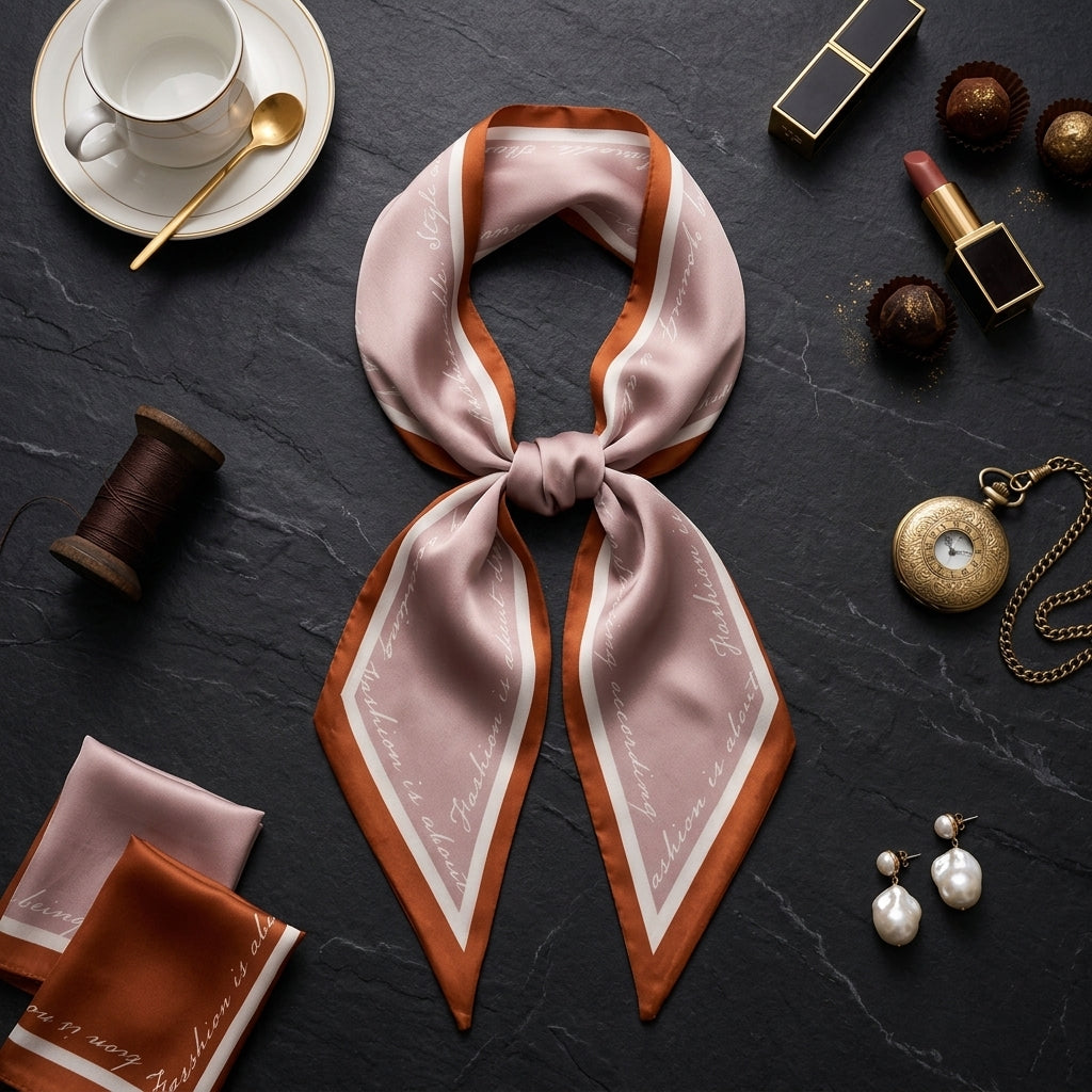 ANGLE SCARF 145 * 13.5 CM