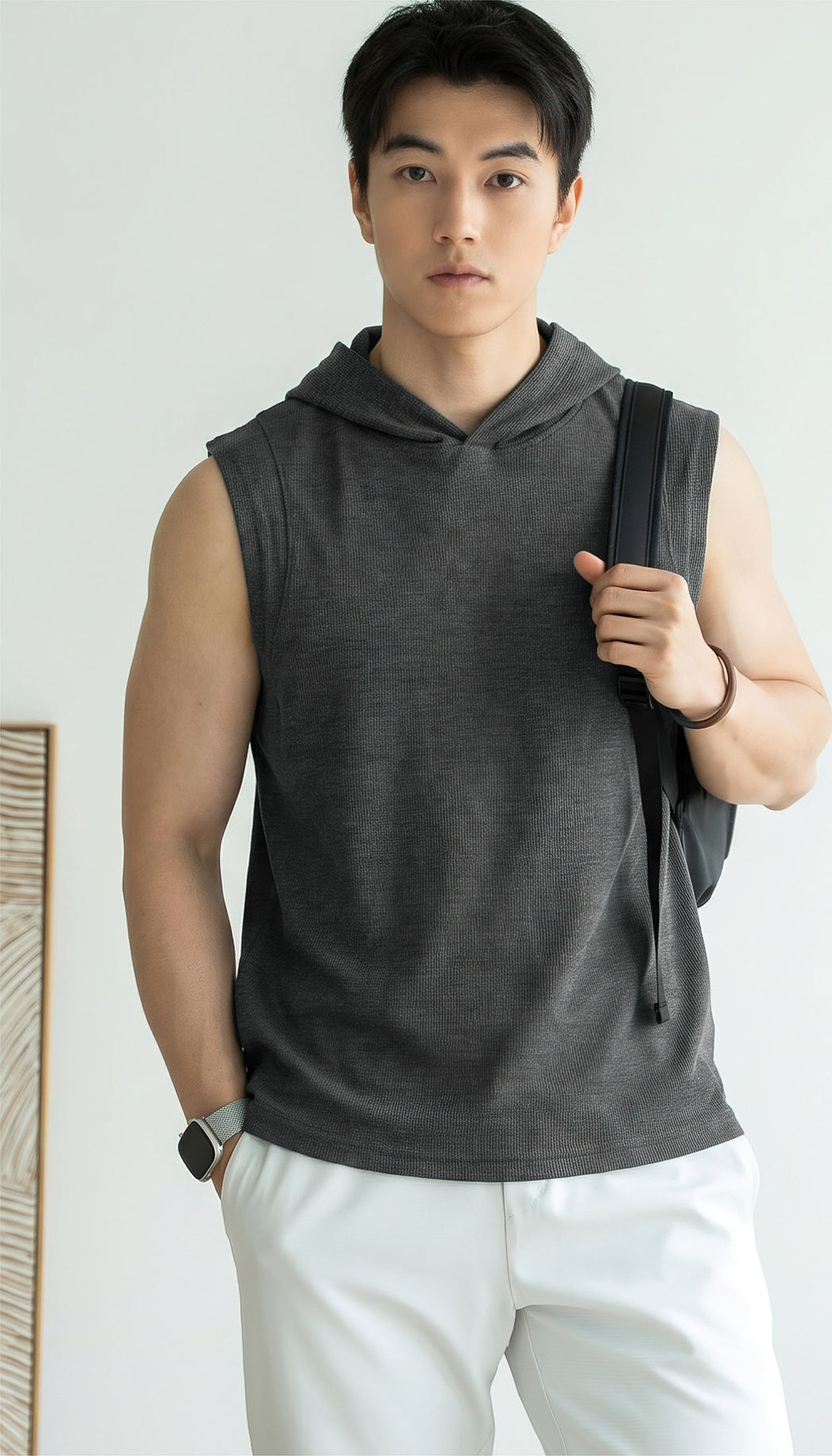 AeroPlex Technical Vest in Celadon Grey alt