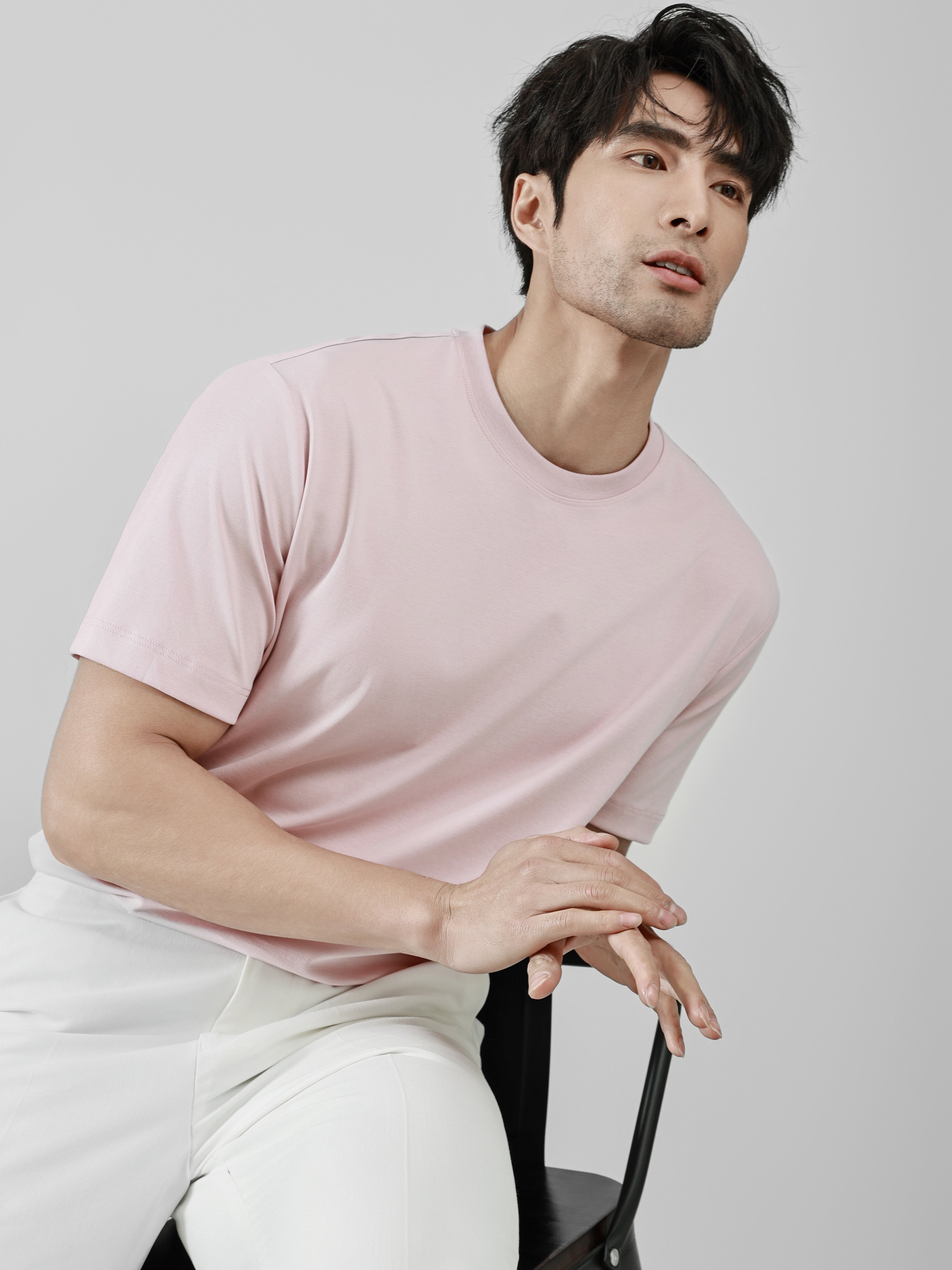 CLASSIC CREW NECK - CHERRY PINK