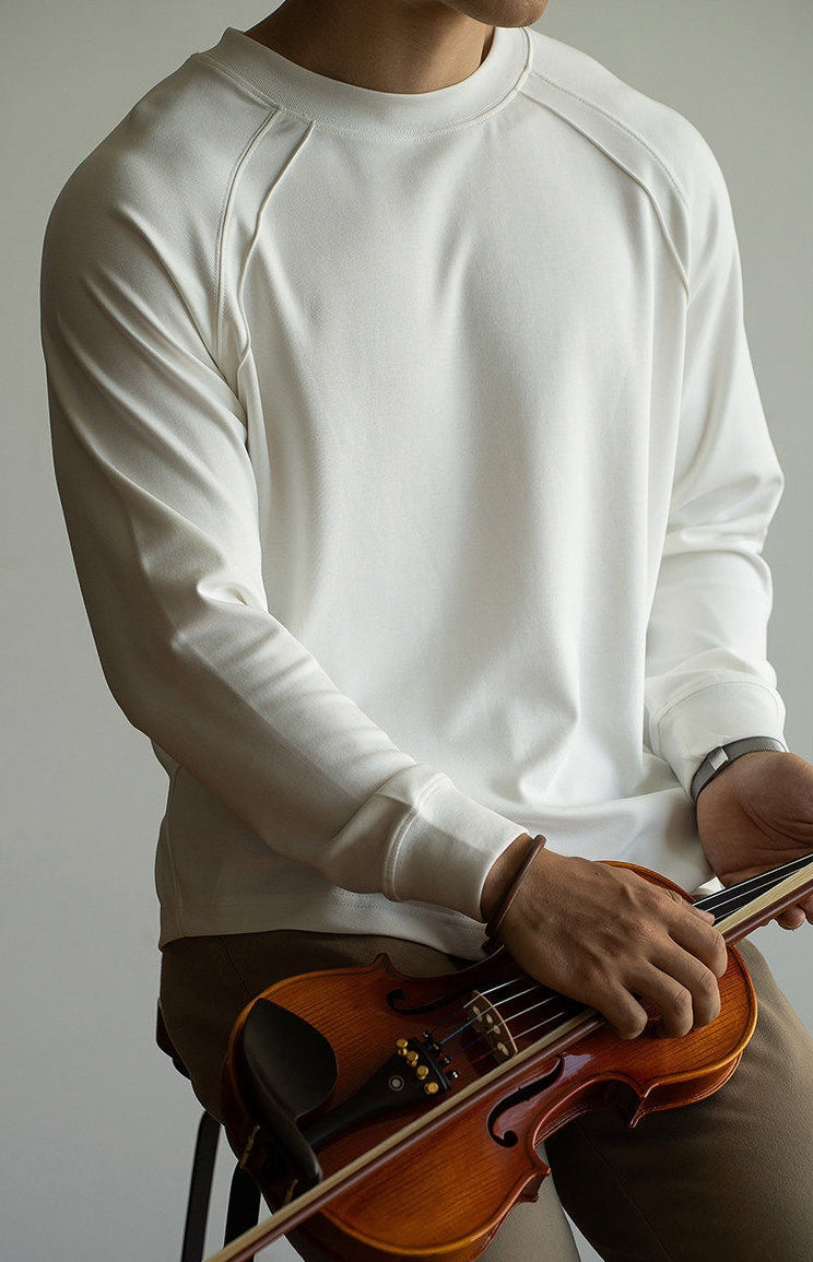 ModalCore Raglan Tee in White