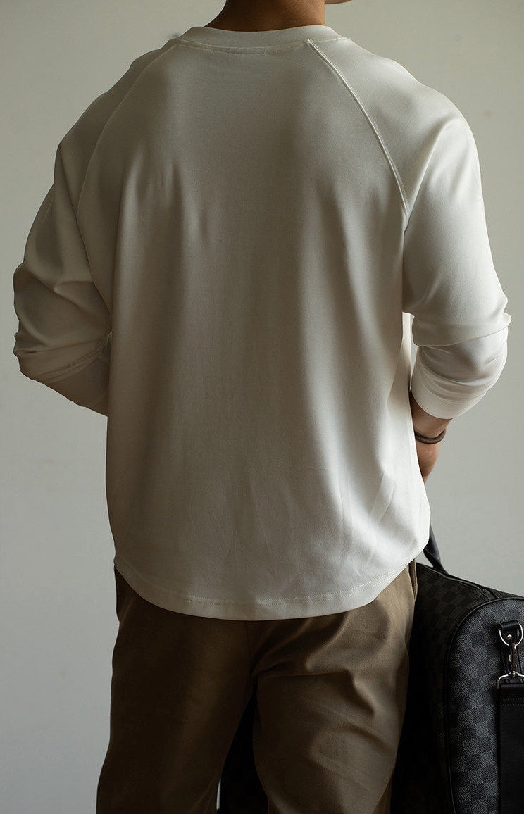 ModalCore Raglan Tee in White alt