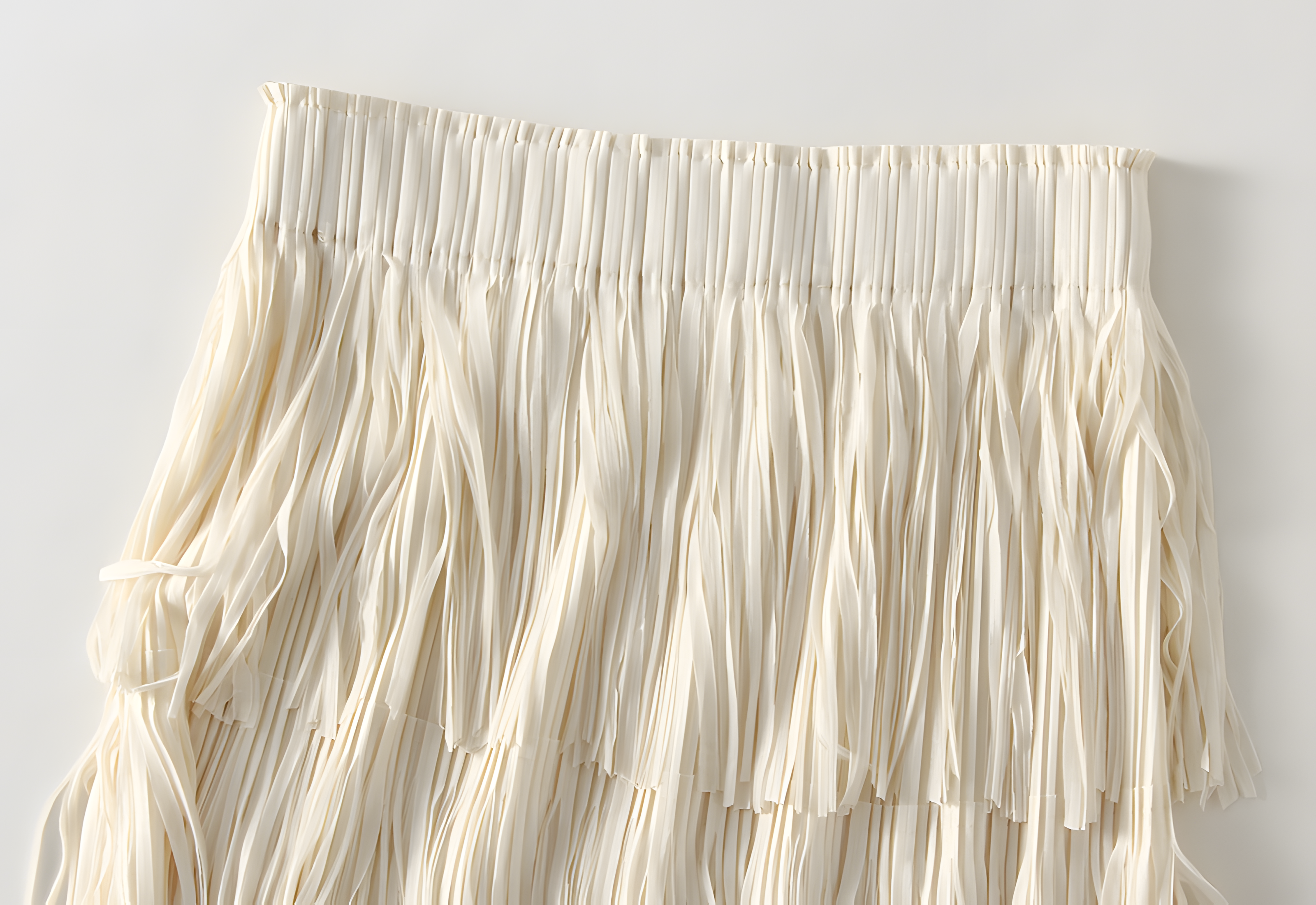 Multilayer Tassel Designer Skirt - 0666_APRICOT alt
