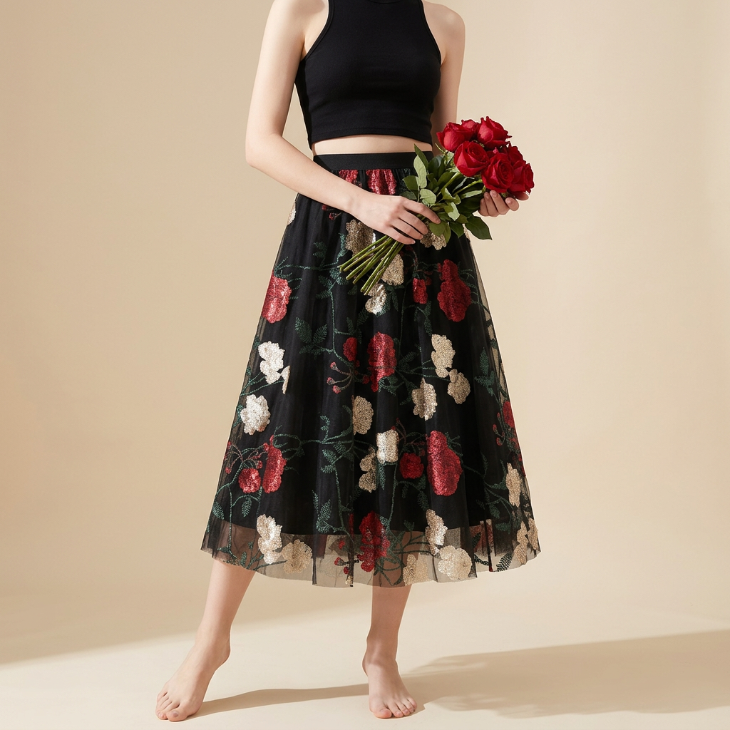 Embroidered Skirts