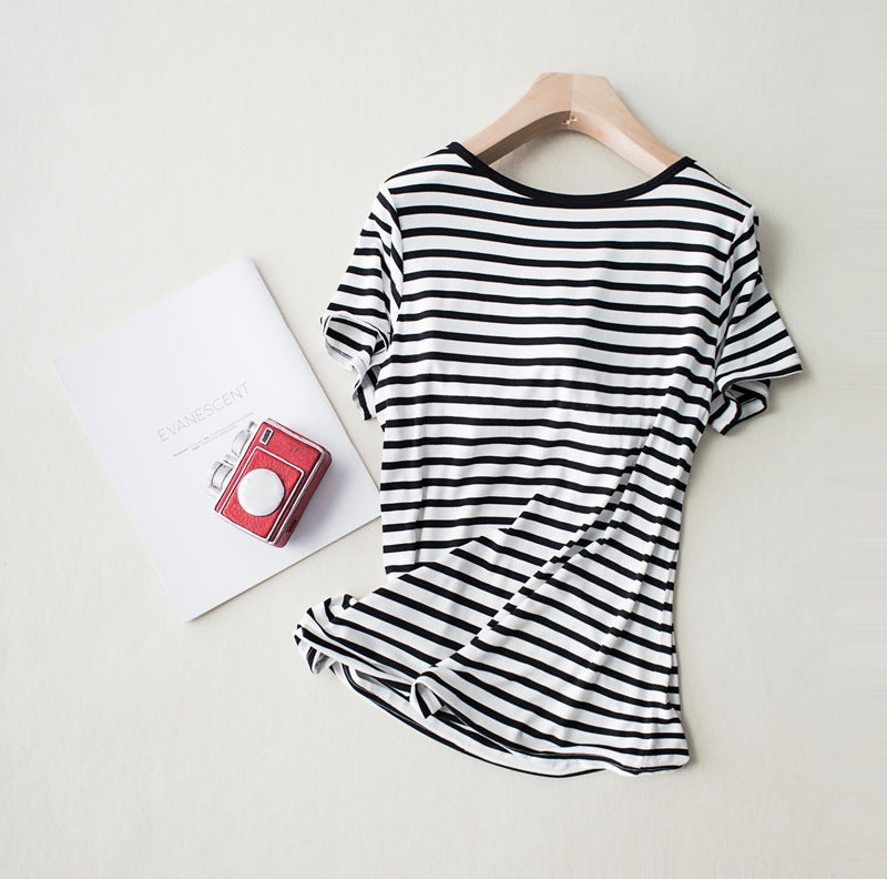 All Day Comfort Stripe Tee alt