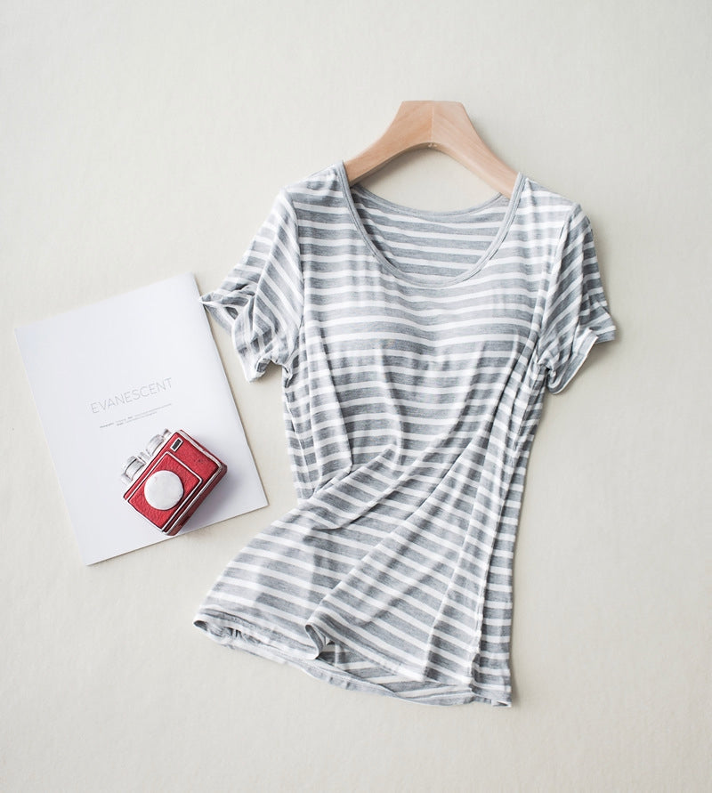 All Day Comfort Stripe Tee alt