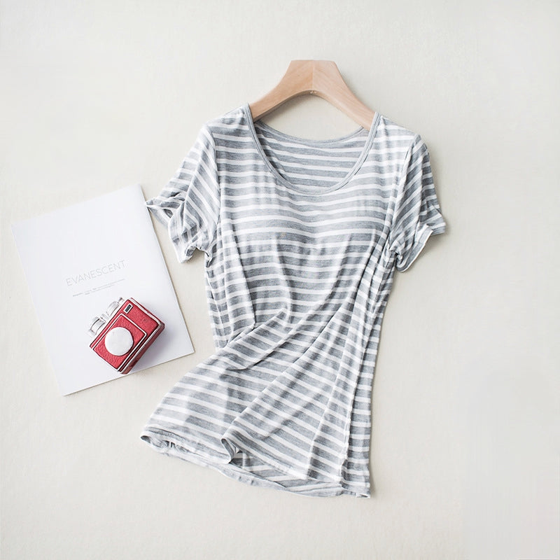 All Day Comfort Stripe Tee