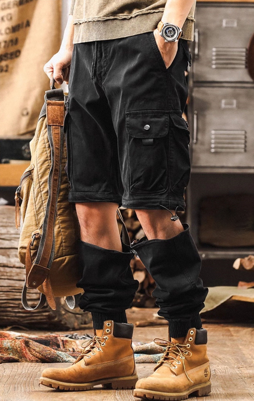 Men's Tactical Convertible Cargo Pants alt