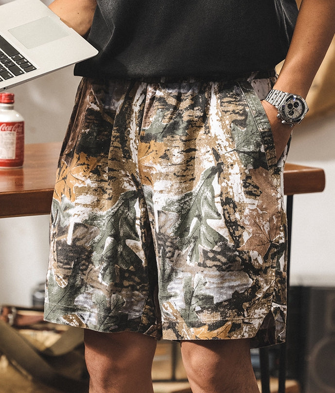 Camo Cargo Casual Shorts