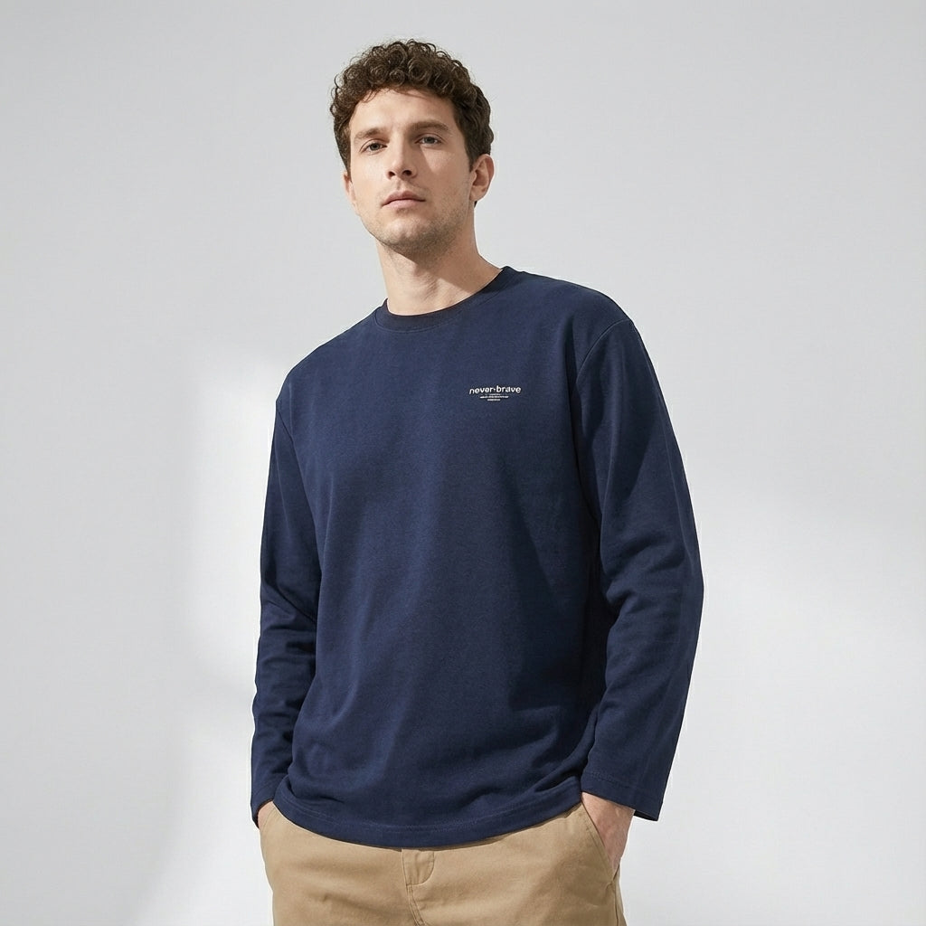 Combed Cotton Sweatshirt