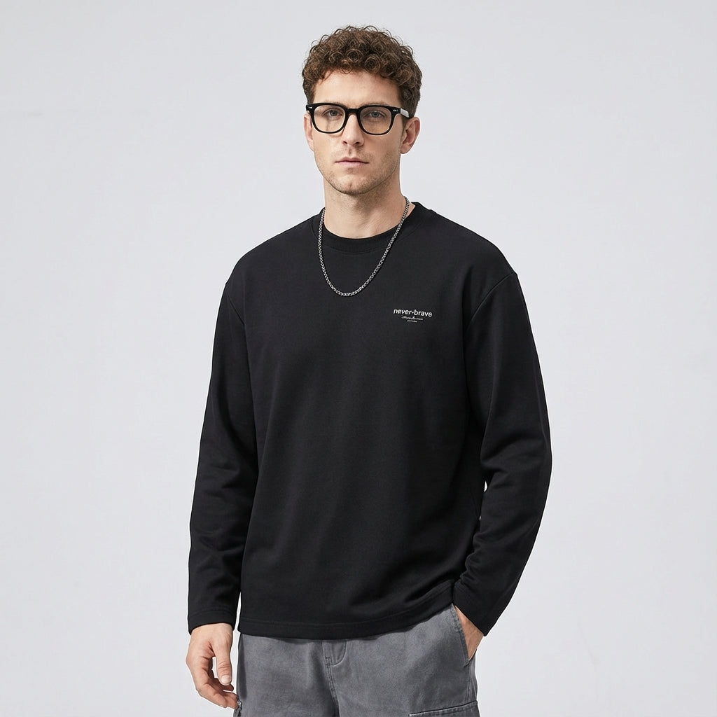 Combed Cotton Sweatshirt