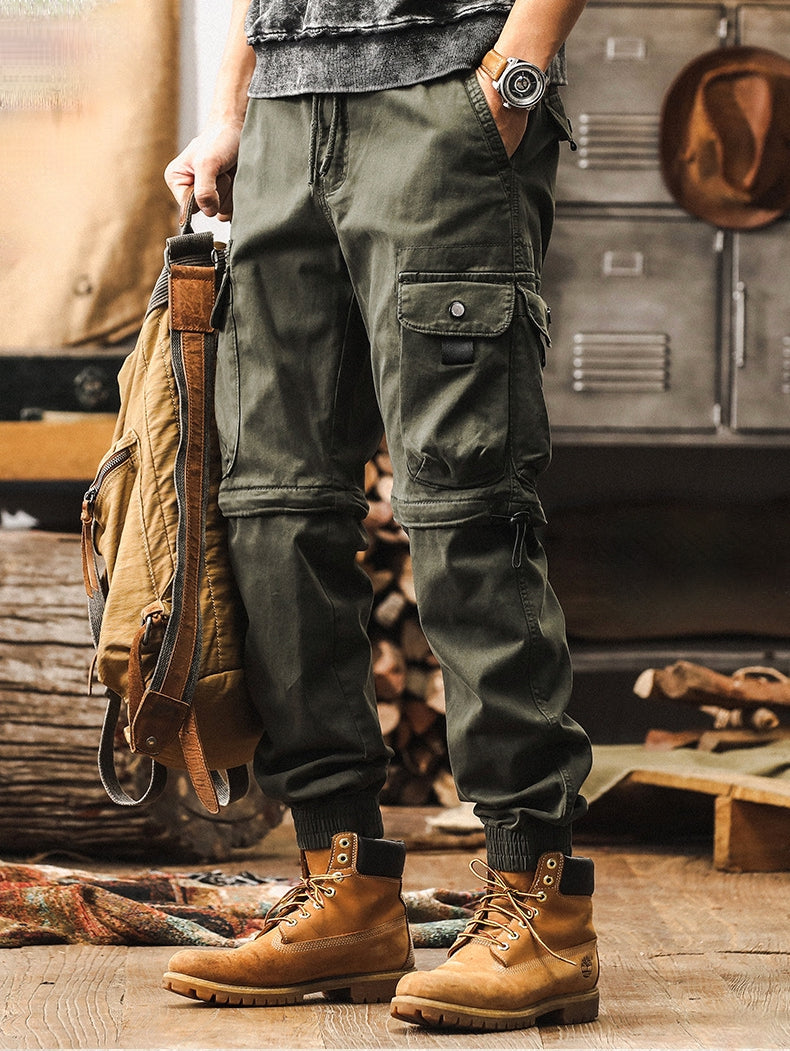 Men's Multi-Pocket Convertible Cargo Pants alt