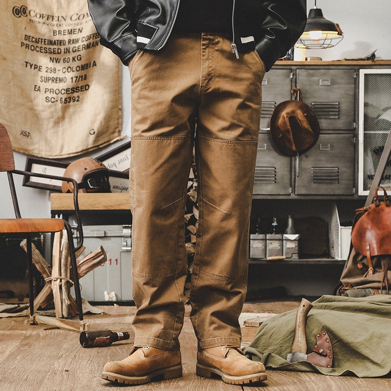 Workshop Warrior Cargo Pants - Camel Brown alt