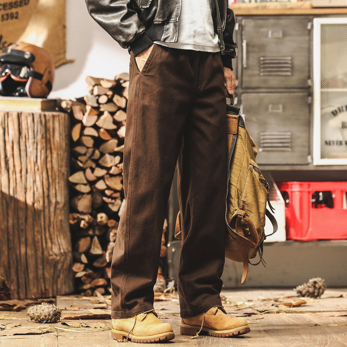 Relaxed Fit Casual Denim