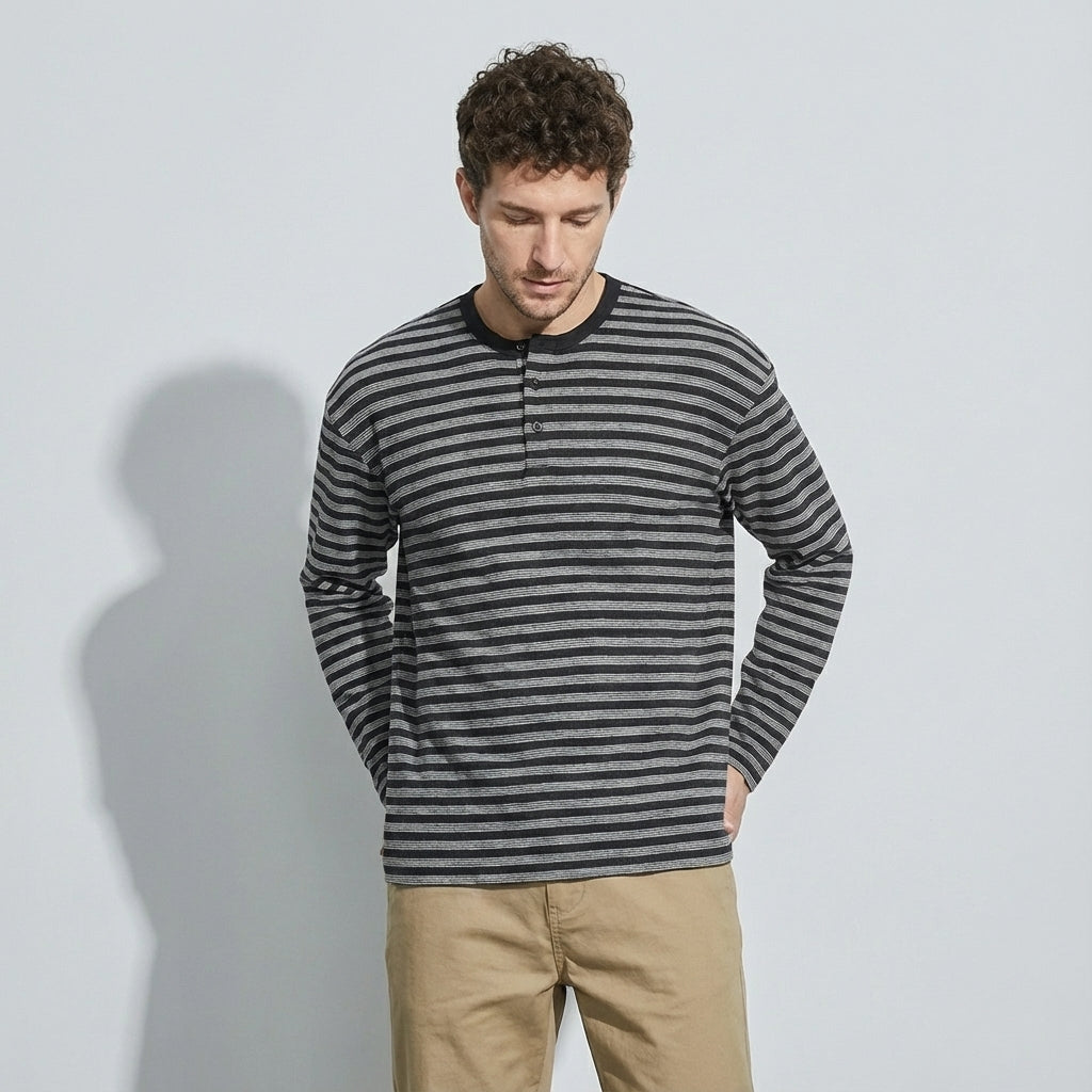 Sailor’s Stripe Henley Tee