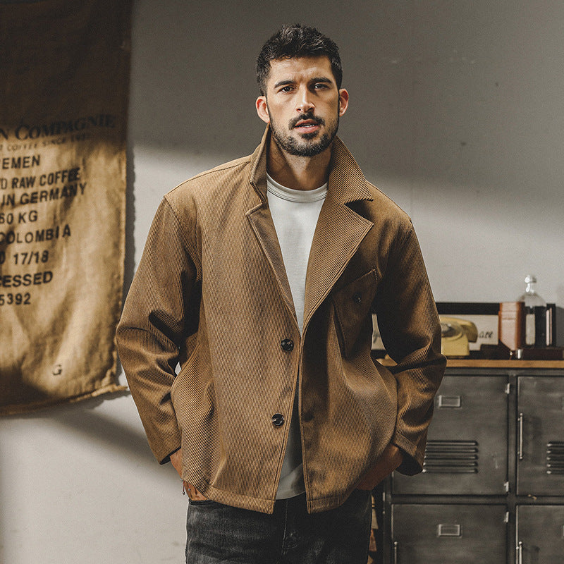 The British Urban Maverick Brown Jacket - L1_BRO alt