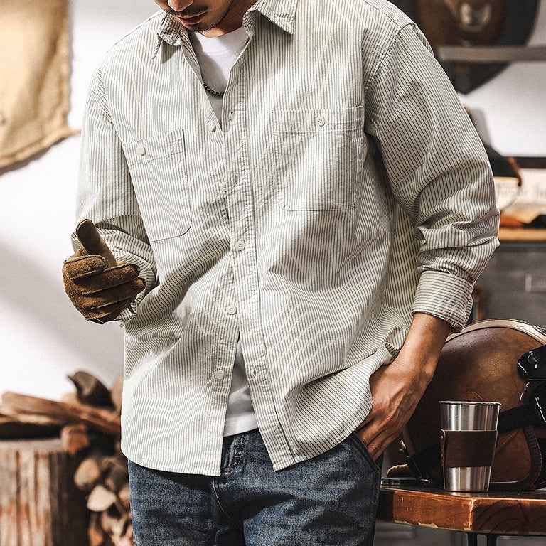 Classic Striped Shirt alt